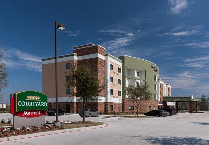 Courtyard By Marriott Houston North/Shenandoah Hotel The Woodlands Exterior foto